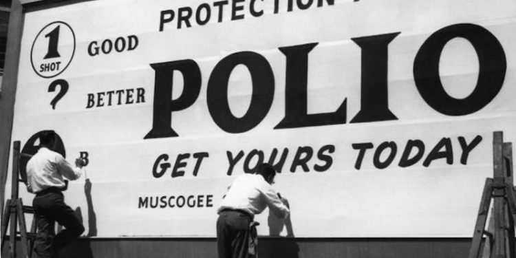polio vaccine early days
